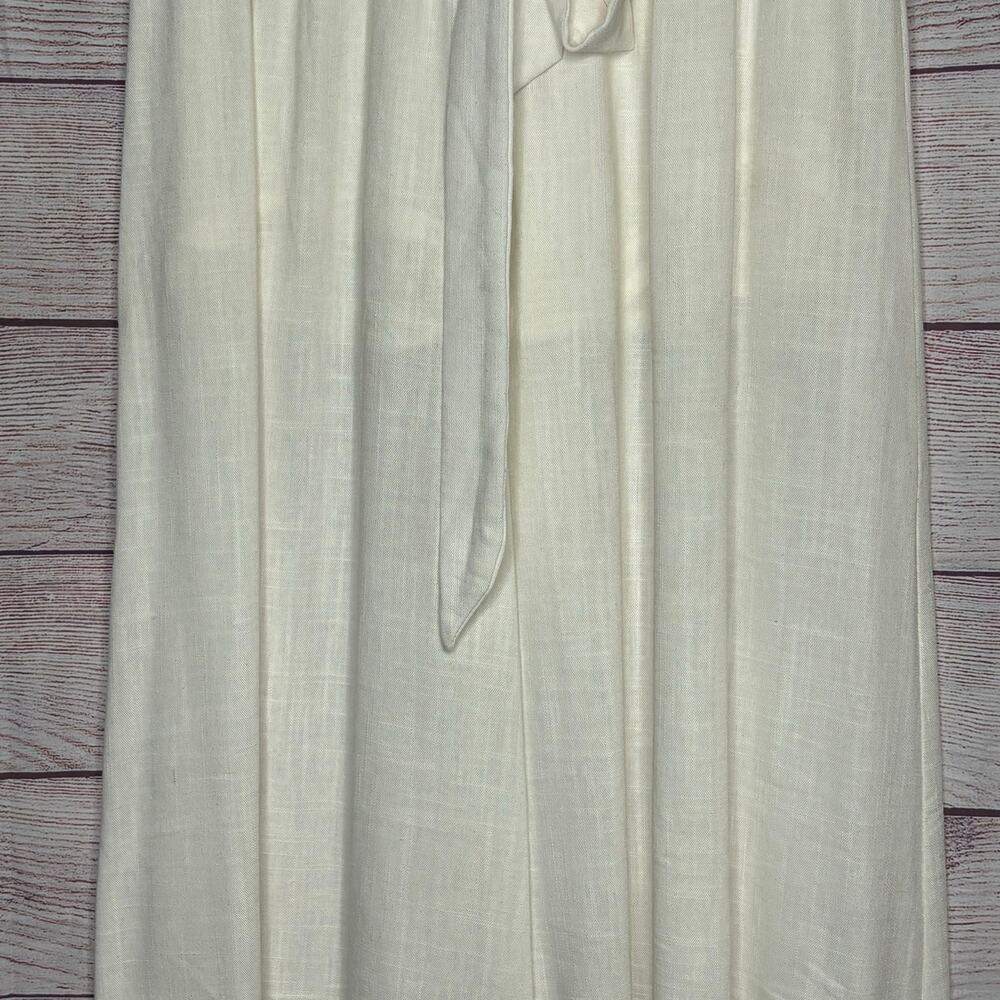 Petal & Pup Cotton Linen Breezy Flared Wide Leg Lightweight Summer Pants Size 4 - Picture 11 of 11